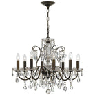 Crystorama - Butler Chandelier - 3025-EB-CL-MWP - Canada Light Shop