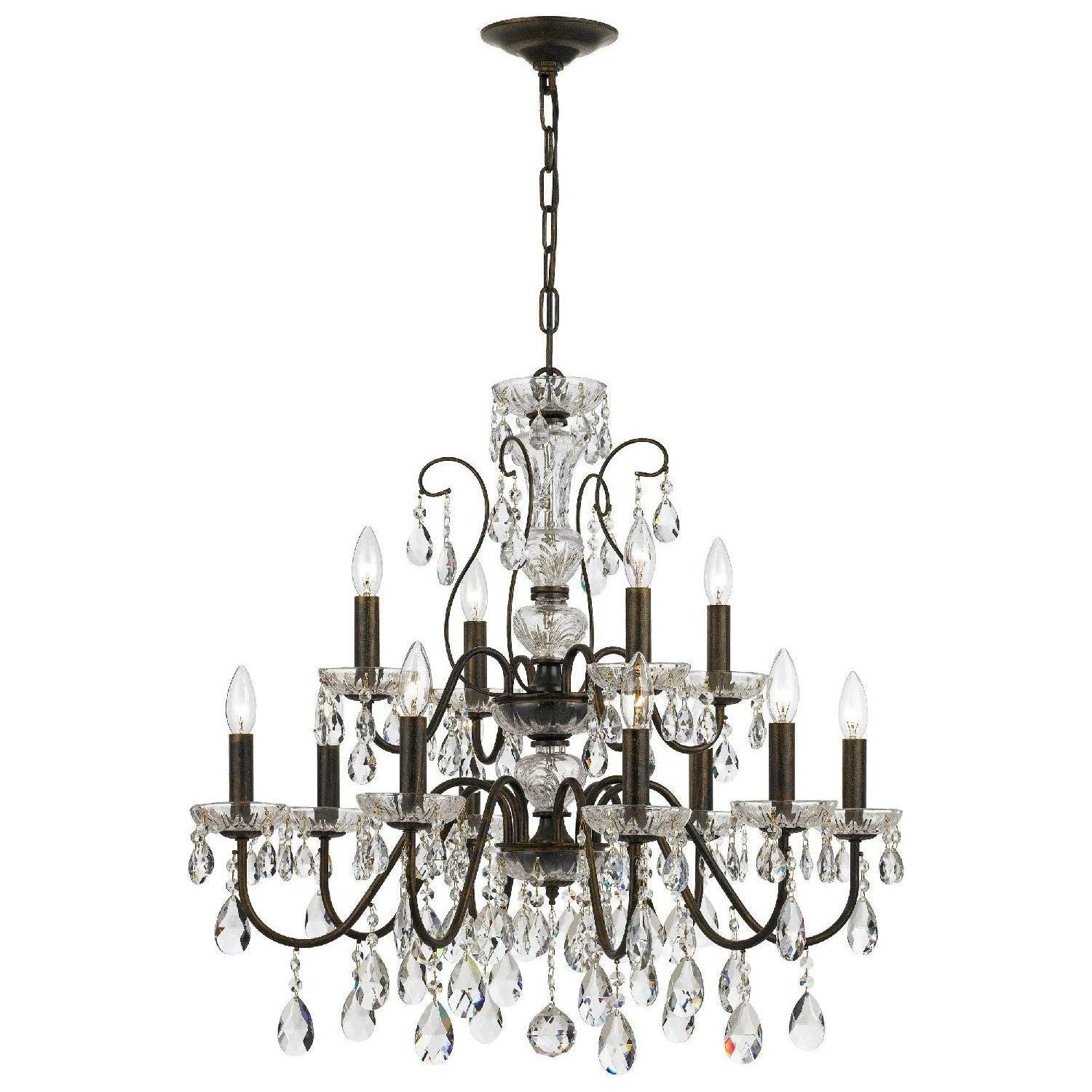 Crystorama - Butler Chandelier - 3025-EB-CL-MWP - Canada Light Shop
