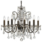 Crystorama - Butler Chandelier - 3028-EB-CL-SAQ - Canada Light Shop