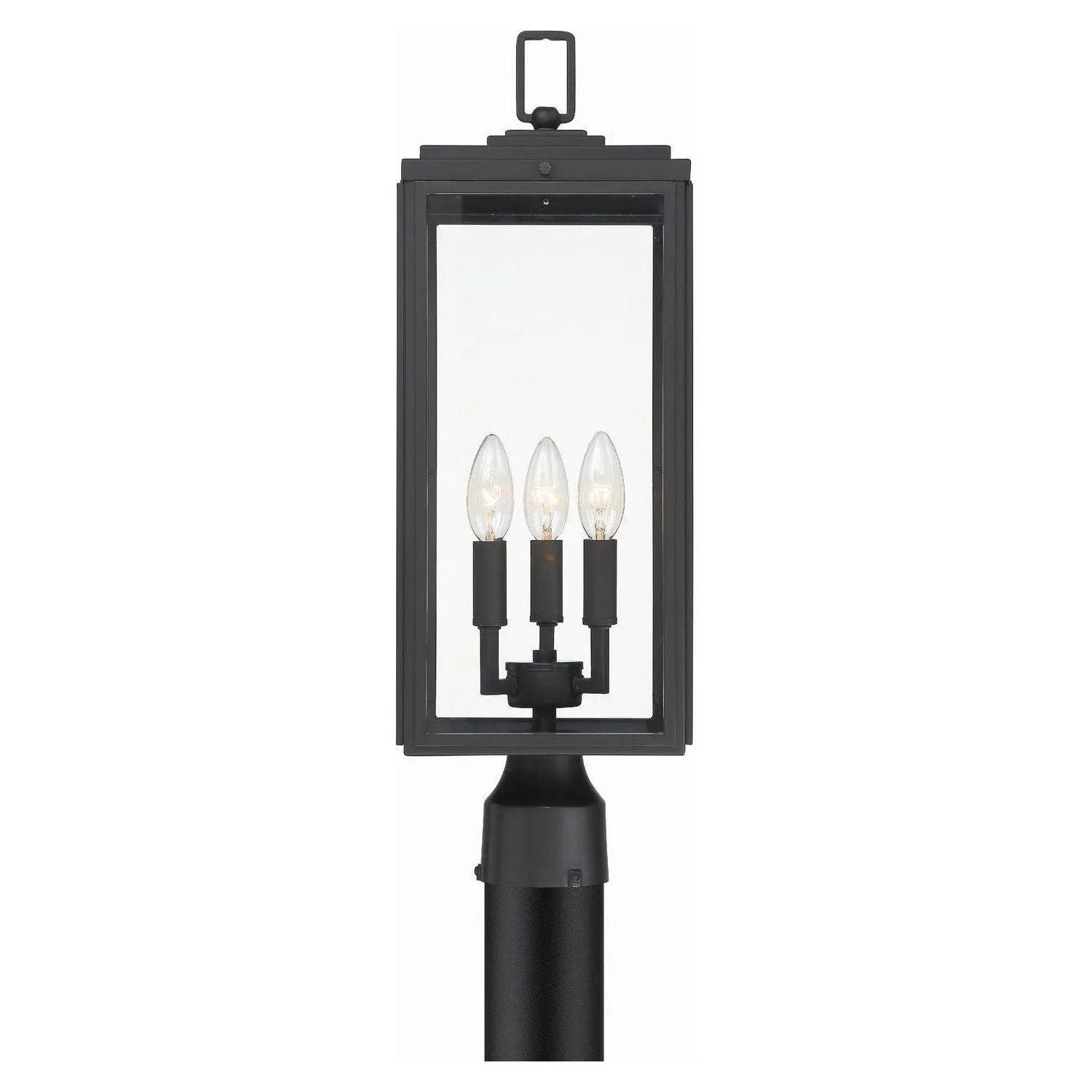 Crystorama - Byron Outdoor Post Mount - BYR-80109-MK - Canada Light Shop