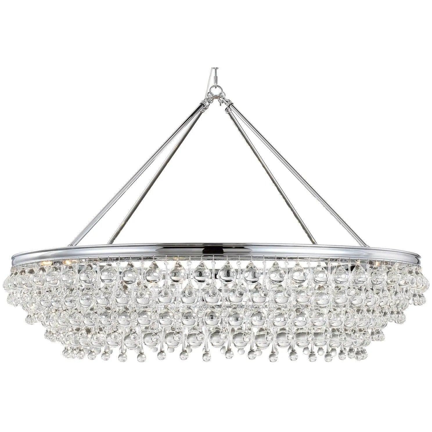 Crystorama - Calypso Eight Light Chandelier - 278-CH - Canada Light Shop