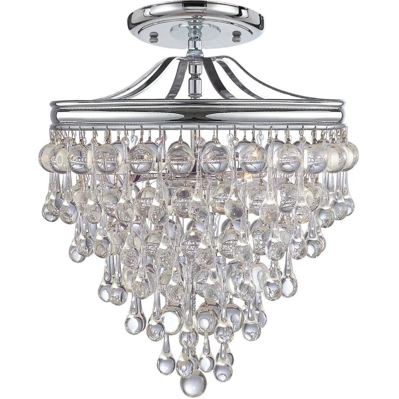 Crystorama - Calypso Three Light Ceiling Mount - 130-CH_CEILING - Canada Light Shop