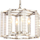 Crystorama - Carson Four Light Chandelier - 8854-PN - Canada Light Shop
