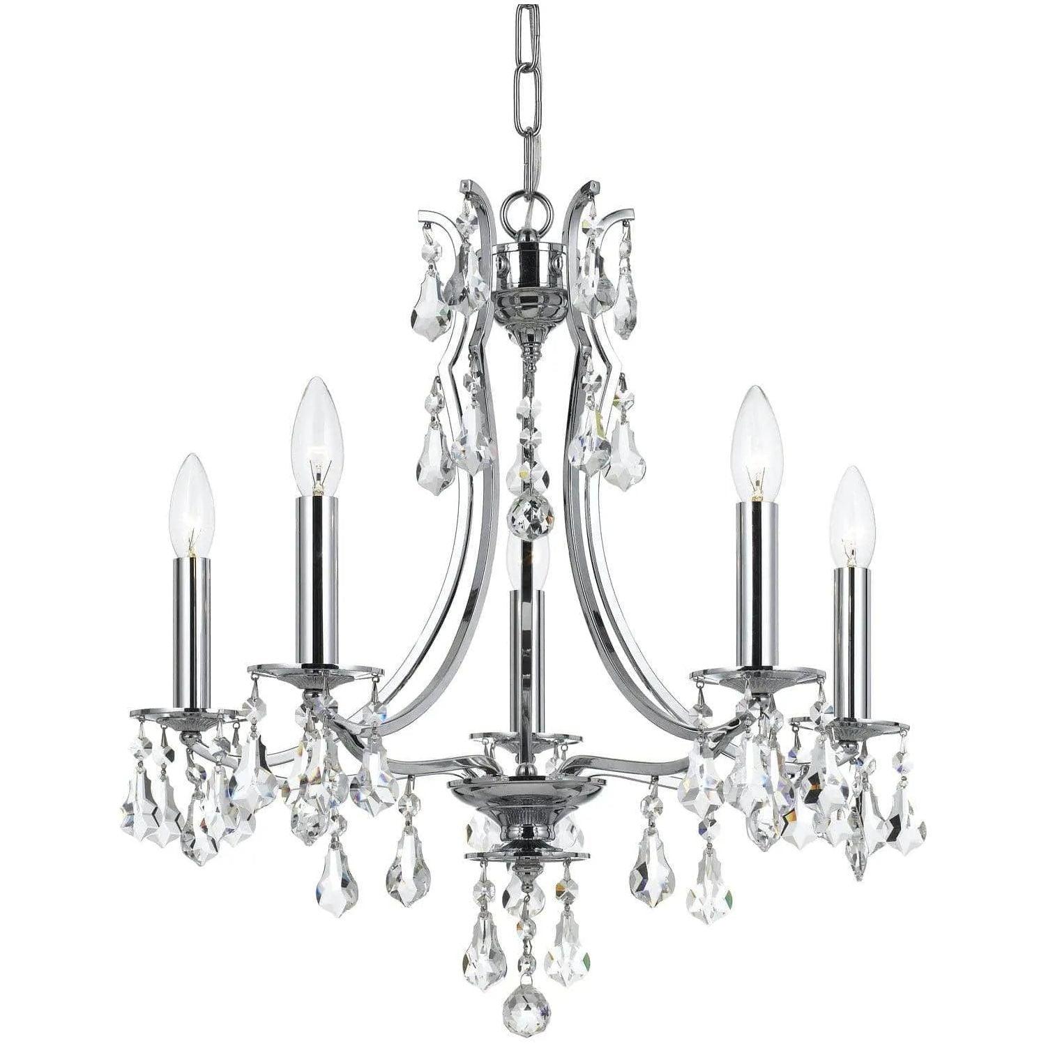 Crystorama - Cedar Chandelier - 5935-CH-CL-MWP - Canada Light Shop
