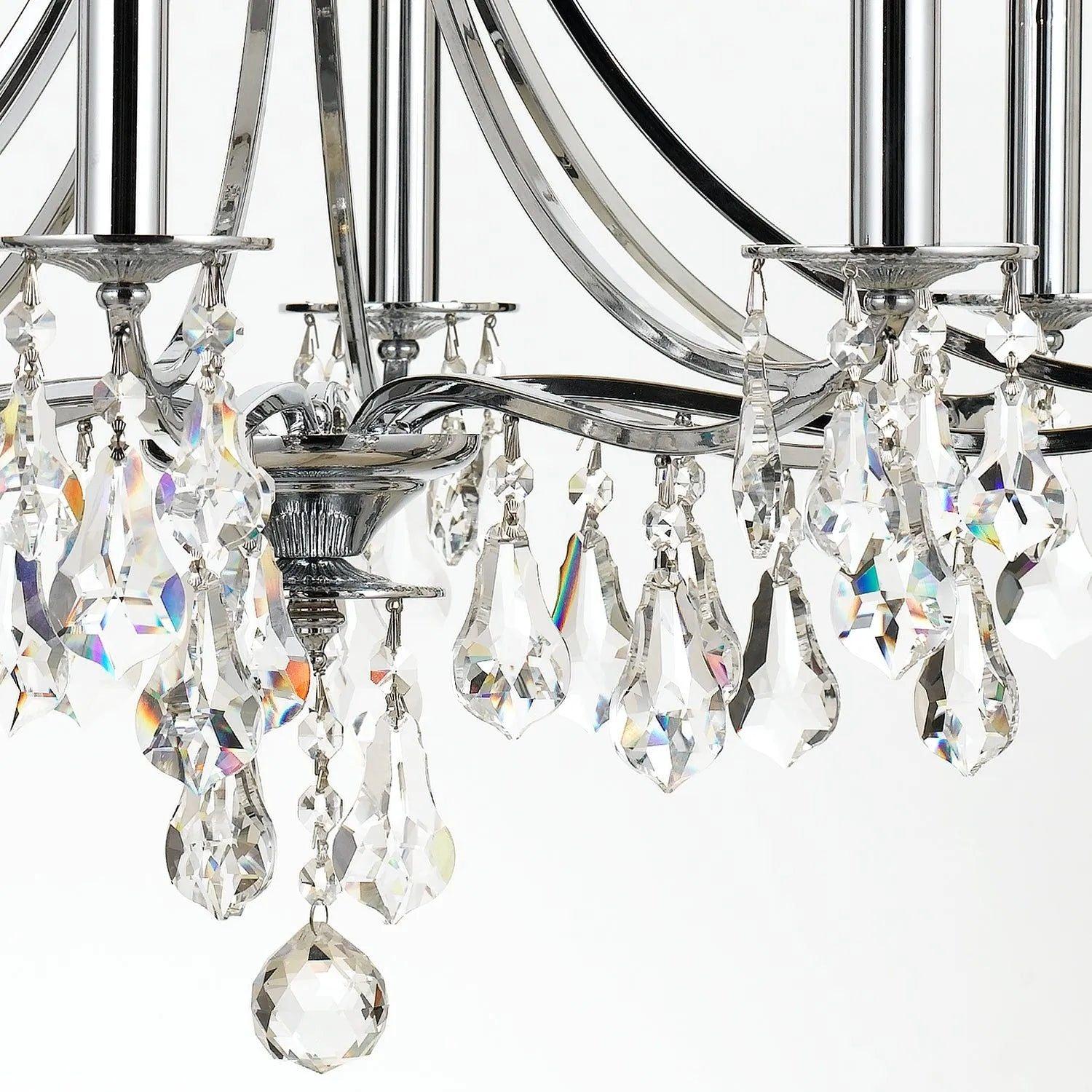 Crystorama - Cedar Chandelier - 5938-CH-CL-MWP - Canada Light Shop