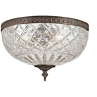 Crystorama - Ceiling Mount Three Light Ceiling Mount - 117-12-EB - Canada Light Shop