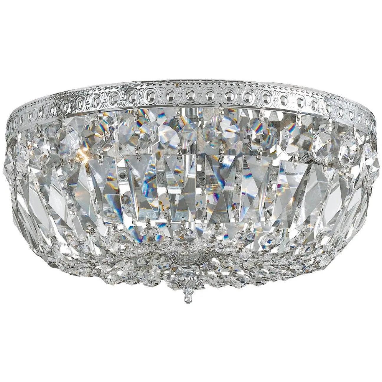 Crystorama - Ceiling Mount Three Light Ceiling Mount - 712-CH-CL-MWP - Canada Light Shop