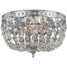 Crystorama - Ceiling Mount Two Light Ceiling Mount - 710-CH-CL-SAQ - Canada Light Shop