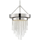 Crystorama - Clarksen Five Light Chandelier - CLA-A3205-PN-CL-MWP - Canada Light Shop