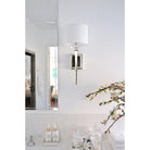Crystorama - Clifton One Light Wall Mount - CLI-231-AG - Canada Light Shop