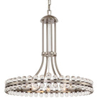 Crystorama - Clover Eight Light Chandelier - CLO-8898-BN - Canada Light Shop