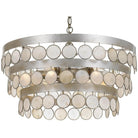Crystorama - Coco Six Light Chandelier - 6006-SA - Canada Light Shop