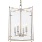 Crystorama - Danbury Four Light Chandelier - DAN-8796-BN - Canada Light Shop