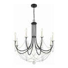 Crystorama - Delilah Chandelier - DEL-90808-MK - Canada Light Shop