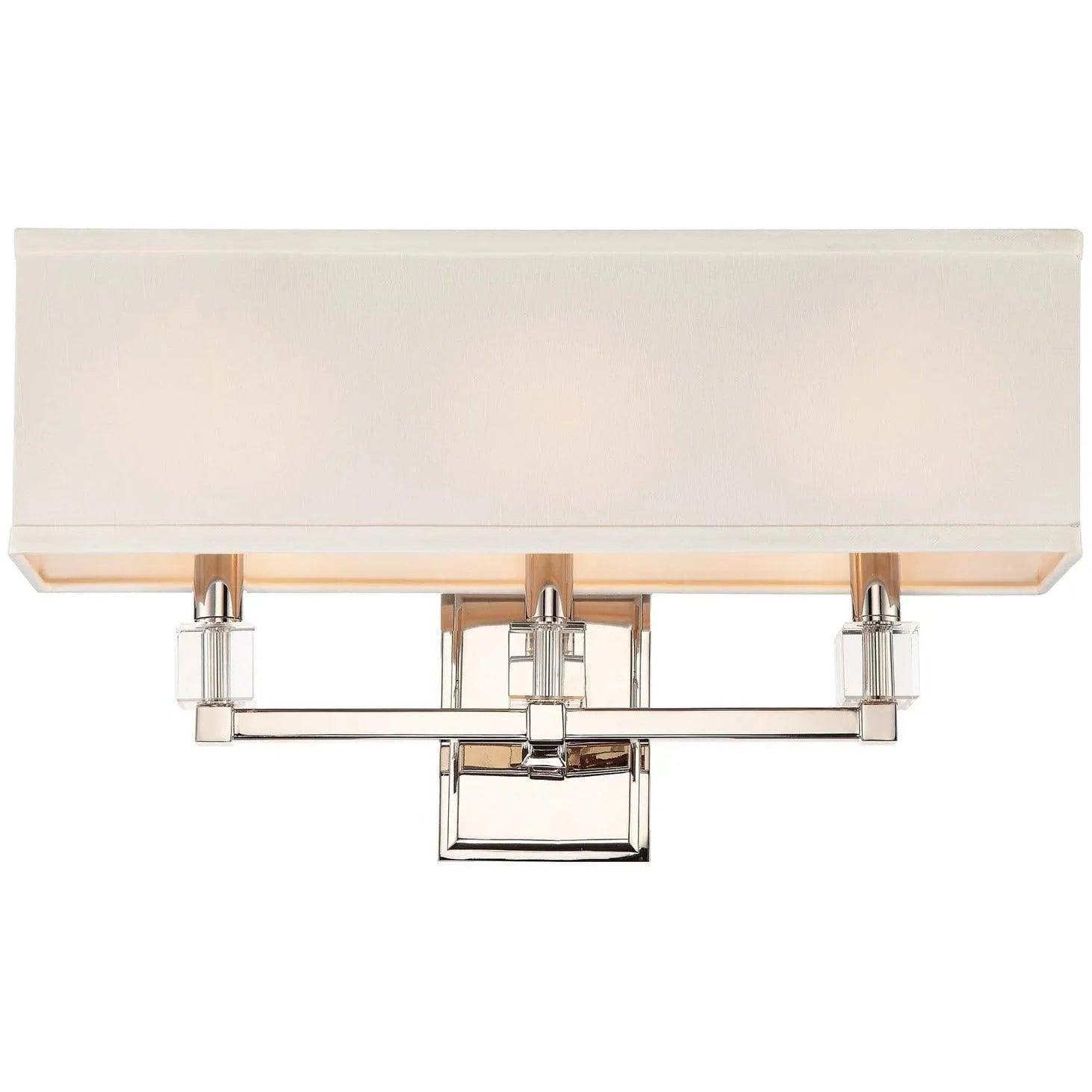 Crystorama - Dixon Three Light Bathroom Vanity - 8883-PN - Canada Light Shop