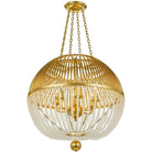 Crystorama - Duval Six Light Chandelier - DUV-626-GA - Canada Light Shop