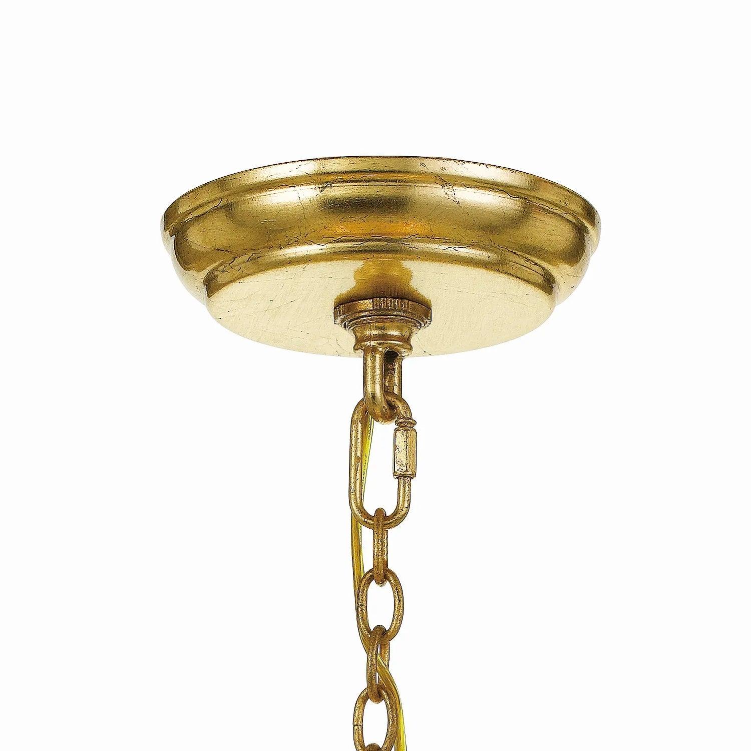 Crystorama - Duval Three Light Mini Chandelier - DUV-623-GA - Canada Light Shop