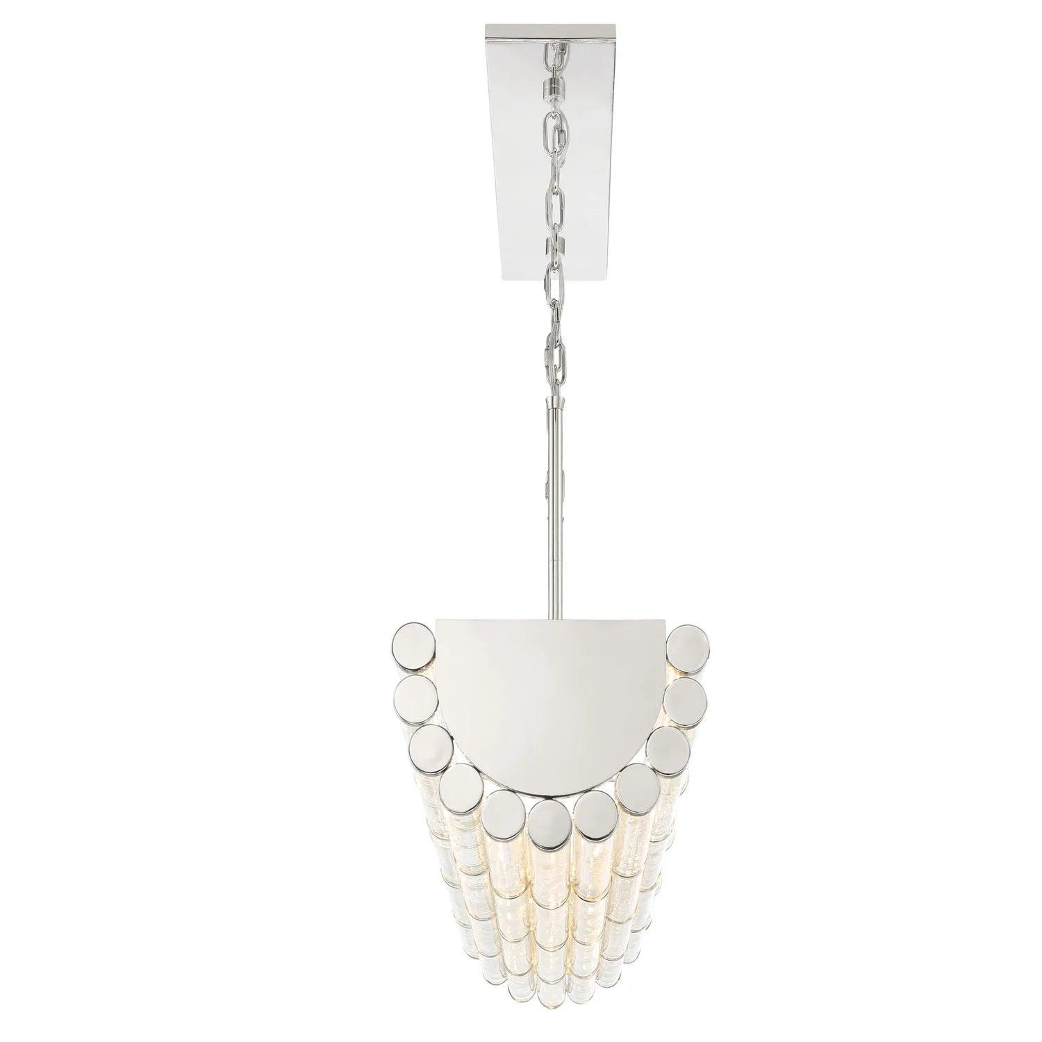 Crystorama - Elliot Linear Chandelier - ELL-B3007-PN - Canada Light Shop