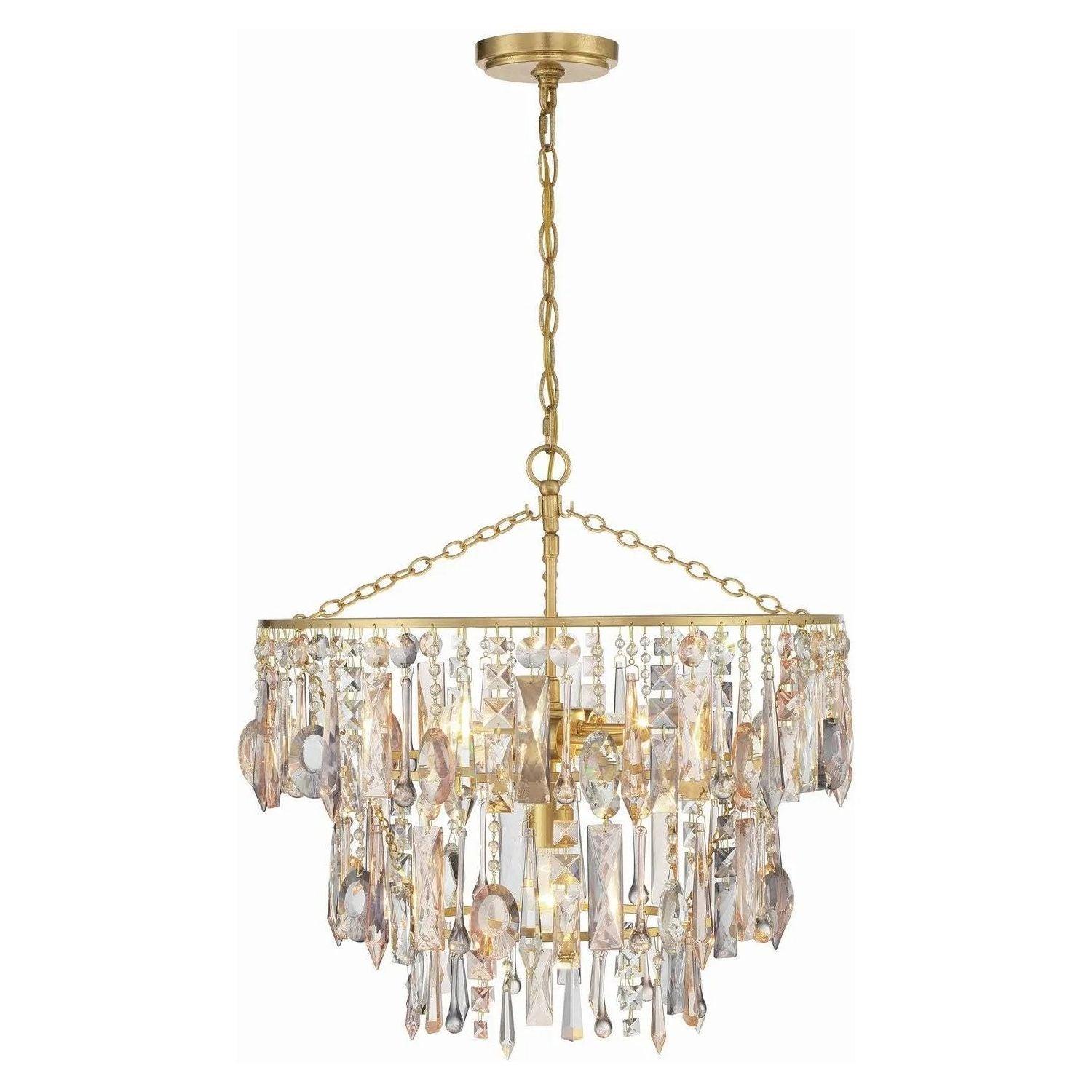 Crystorama - Elsa Pendant - ELS-7103-GA - Canada Light Shop
