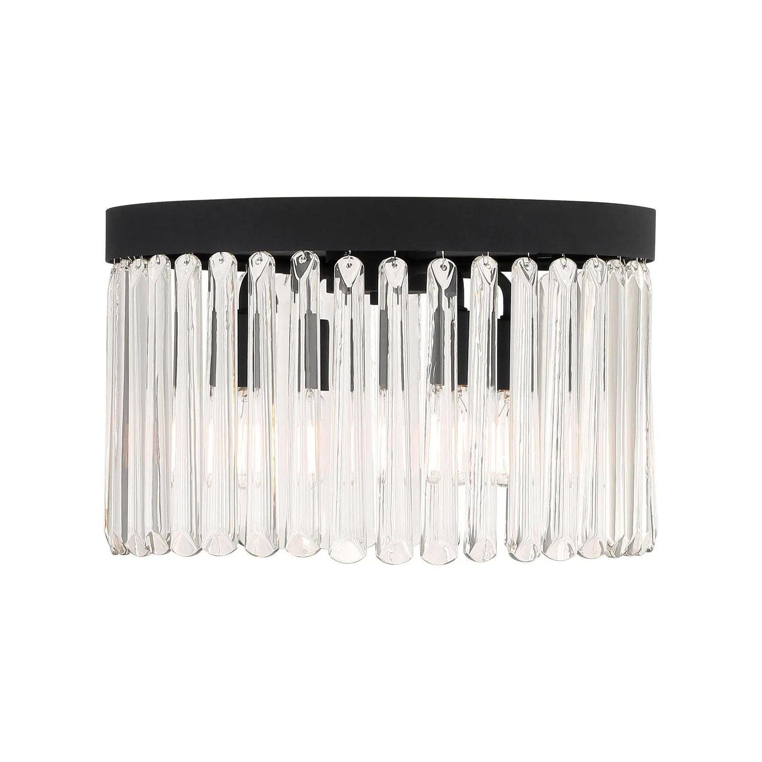 Crystorama - Emory Flush Mount - EMO-5400-BF - Canada Light Shop