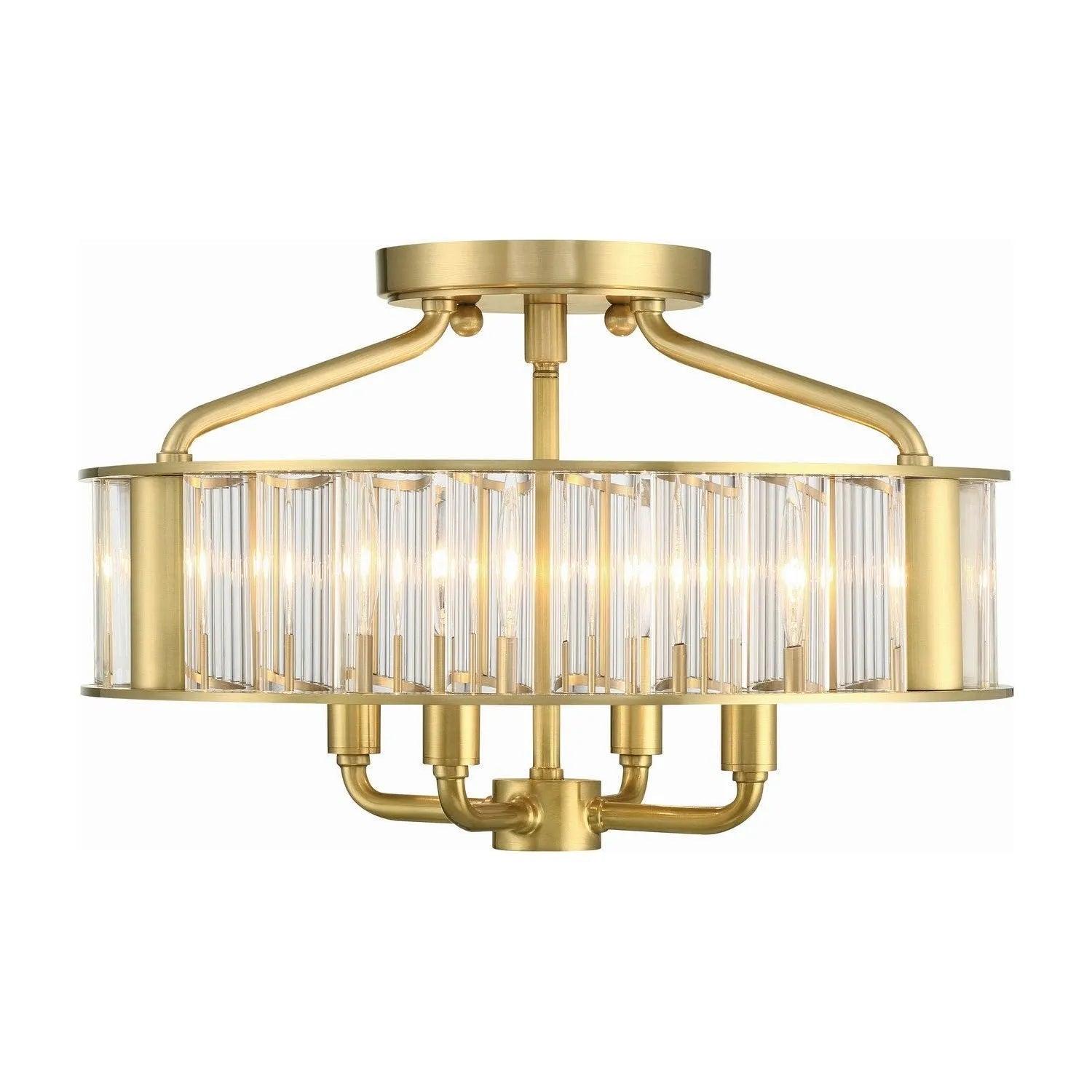 Crystorama - Farris Ceiling Mount - FAR-6000-AG - Canada Light Shop