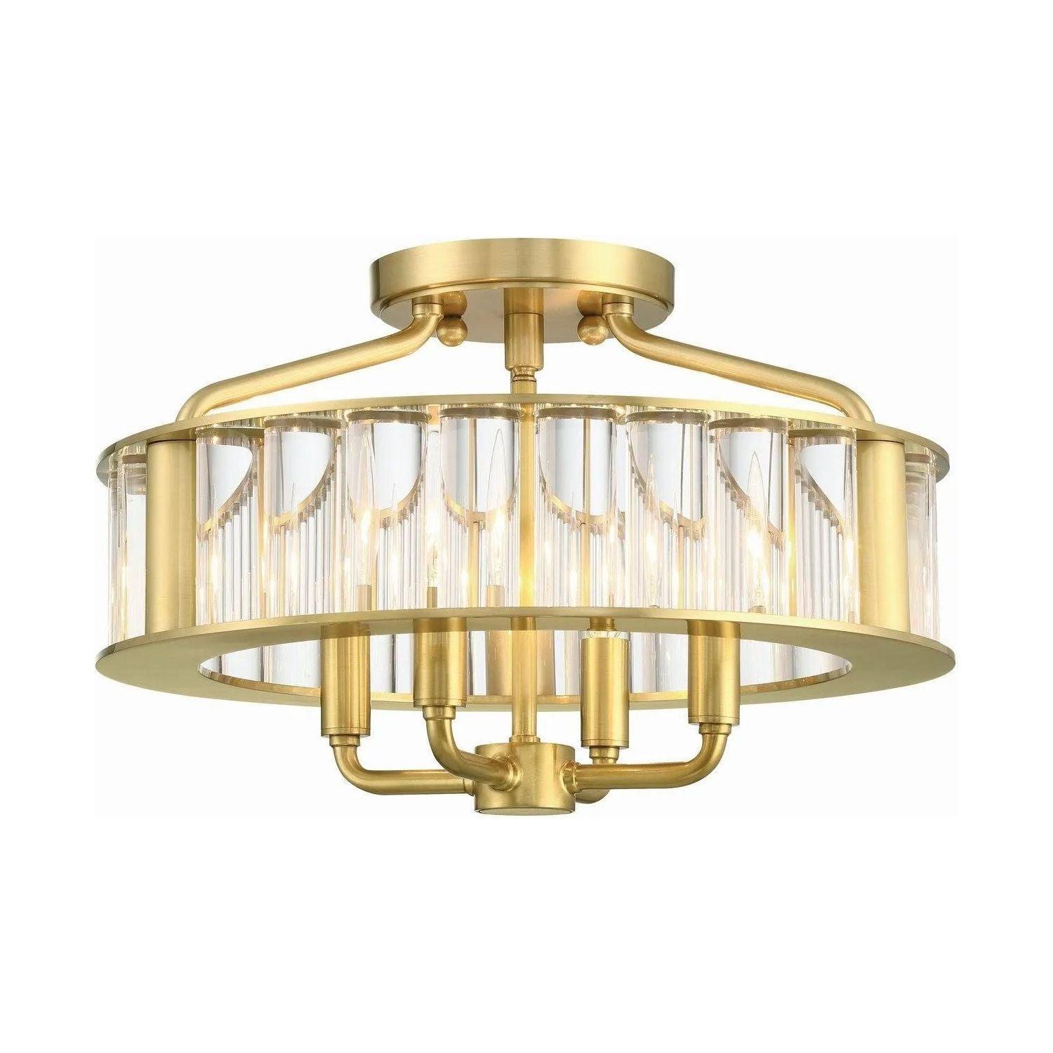 Crystorama - Farris Ceiling Mount - FAR-6000-AG - Canada Light Shop