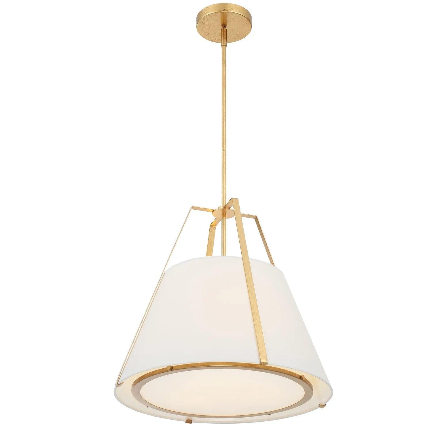 Crystorama - Fulton Pendant - FUL-904-BK - Canada Light Shop