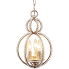 Crystorama - Garland Three Light Mini Chandelier - 6760-DT - Canada Light Shop