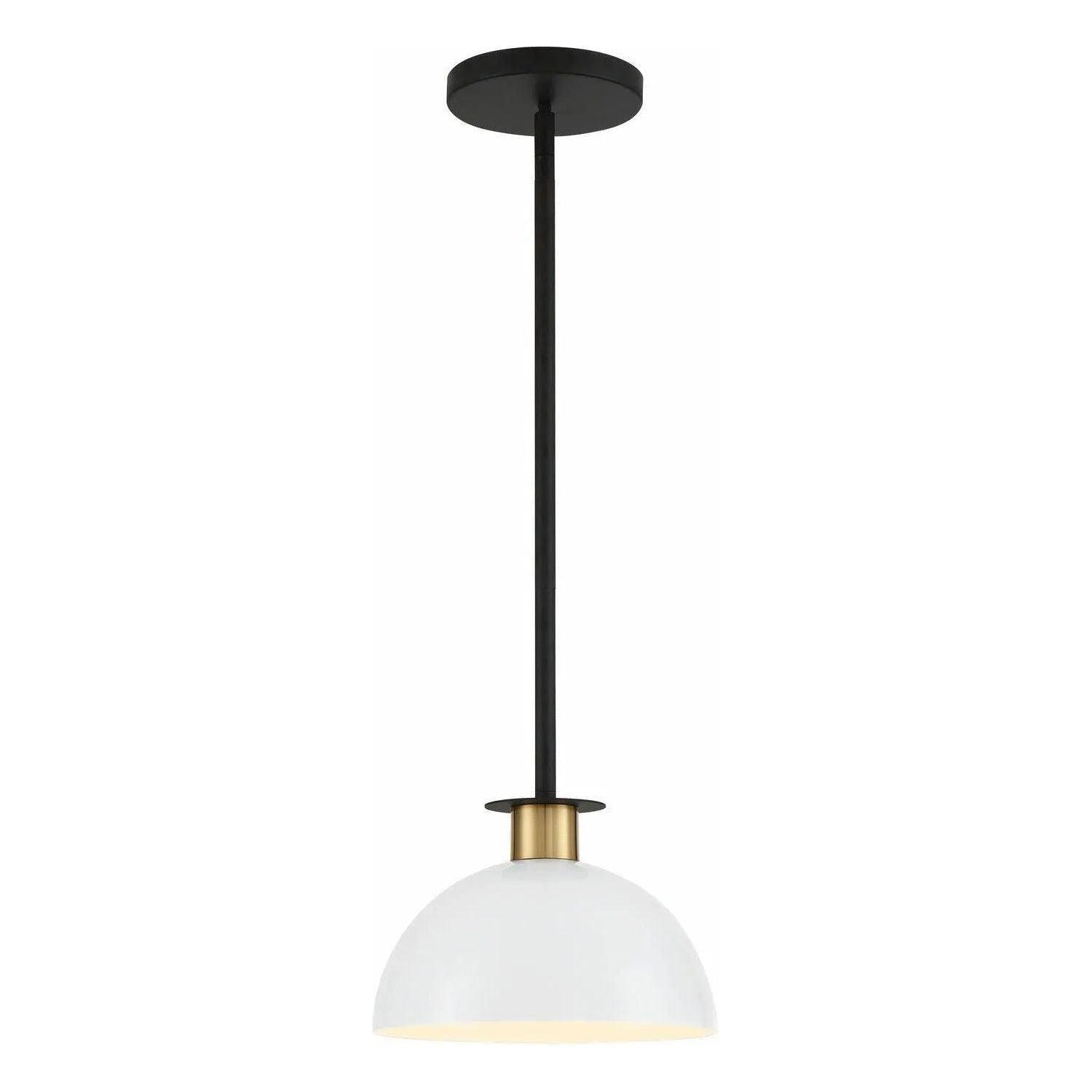 Crystorama - Gigi Mini Pendant - GIG-813-BK-AG - Canada Light Shop