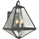 Crystorama - Glacier Three Light Outdoor Wall Mount - GLA-9702-WT-BC - Canada Light Shop