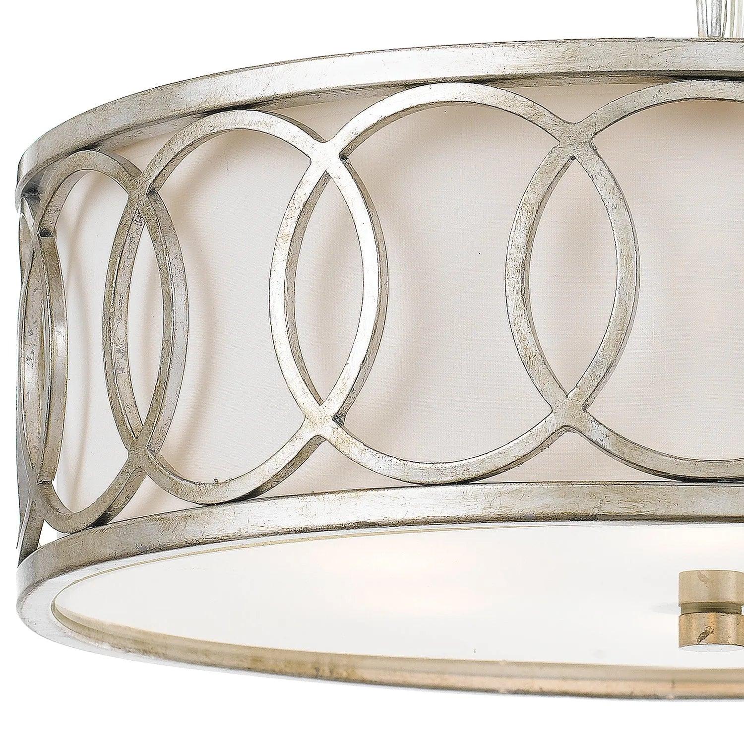Crystorama - Graham Six Light Chandelier - 287-SA - Canada Light Shop