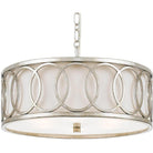 Crystorama - Graham Six Light Chandelier - 287-SA - Canada Light Shop