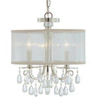 Crystorama - Hampton Three Light Mini Chandelier - 5623-CH - Canada Light Shop