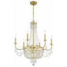 Crystorama - Haywood Chandelier - HWD-7709-AG - Canada Light Shop