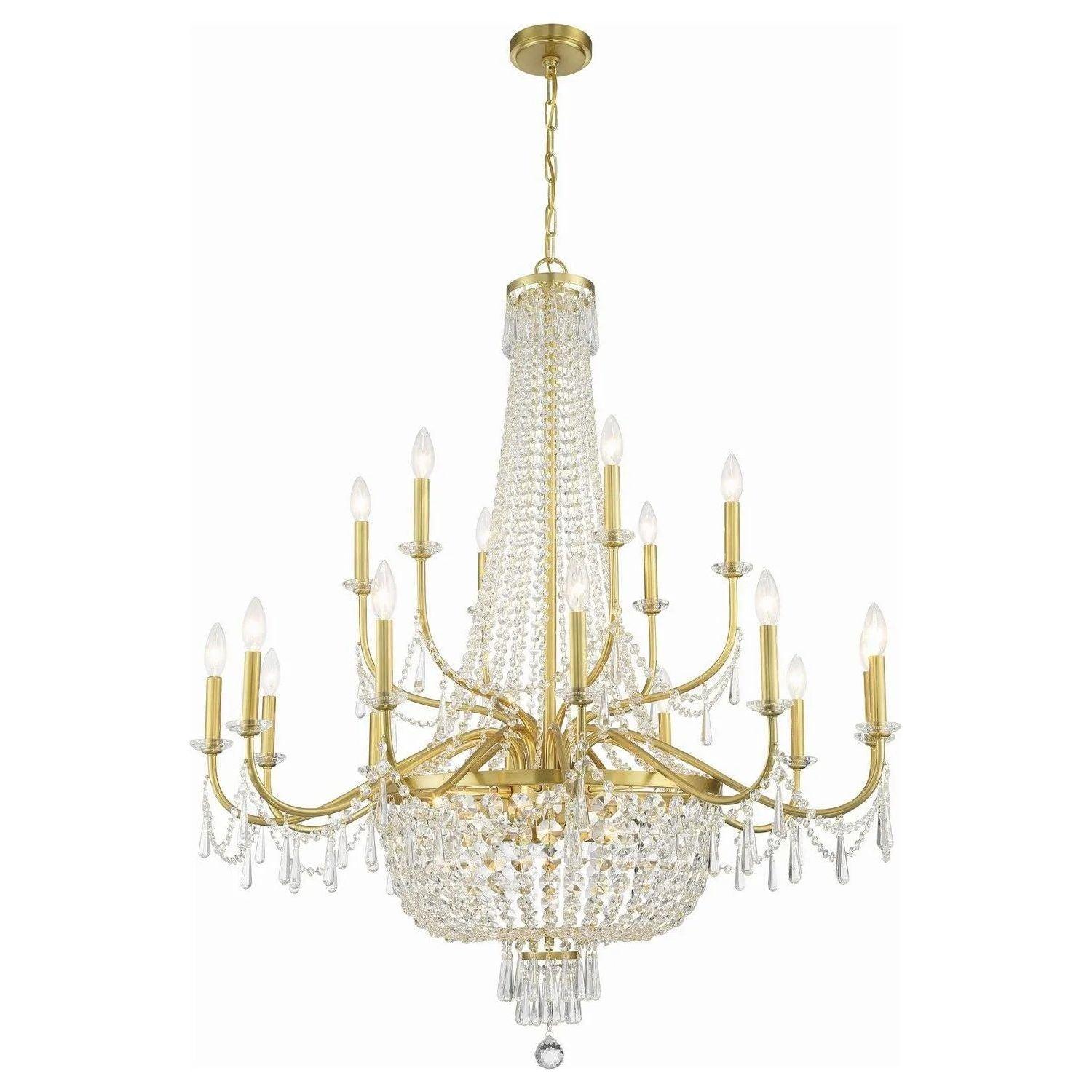 Crystorama - Haywood Chandelier - HWD-7722-AG - Canada Light Shop