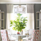 Crystorama - Hillcrest Six Light Chandelier - HIL-996-PN - Canada Light Shop