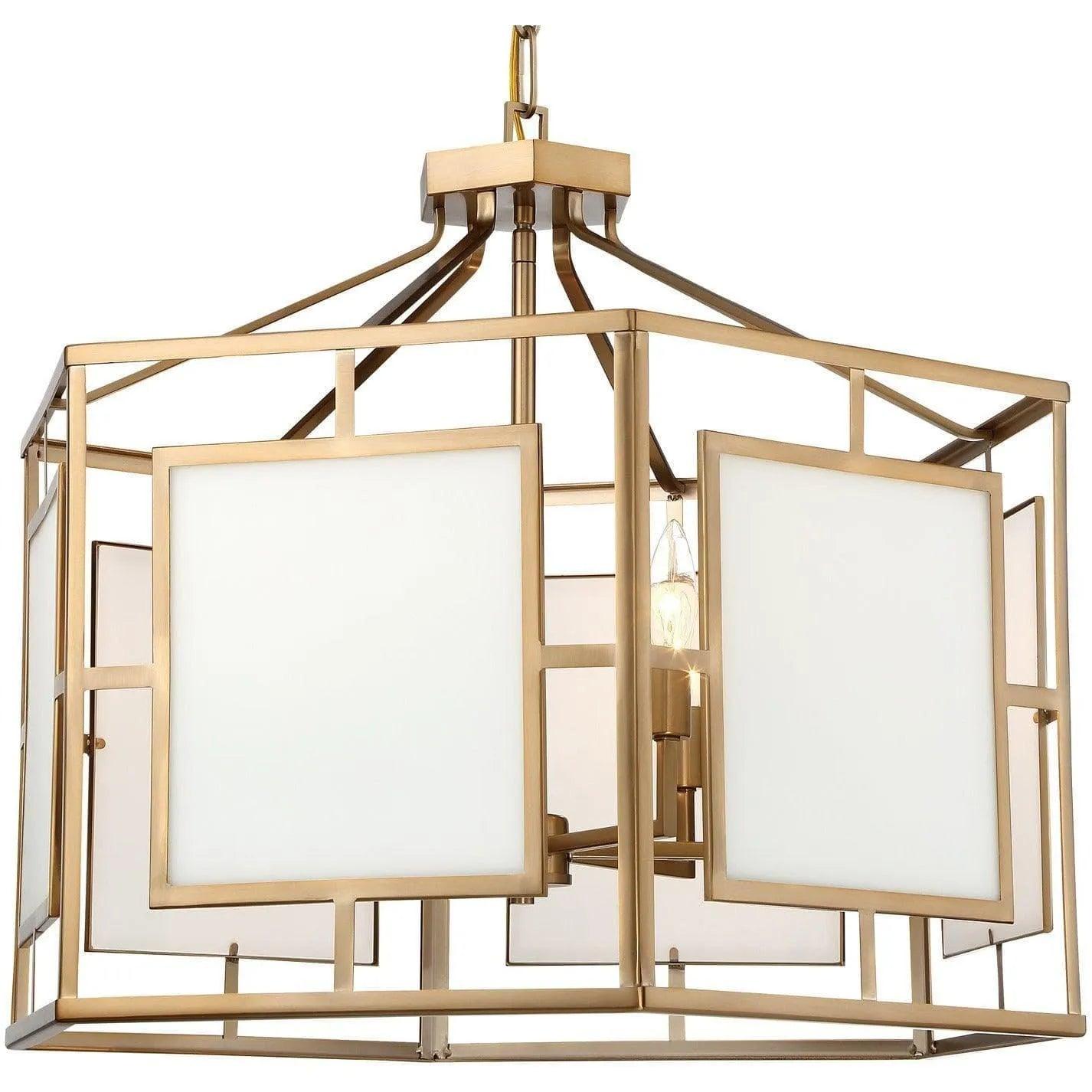 Crystorama - Hillcrest Six Light Chandelier - HIL-996-VG - Canada Light Shop