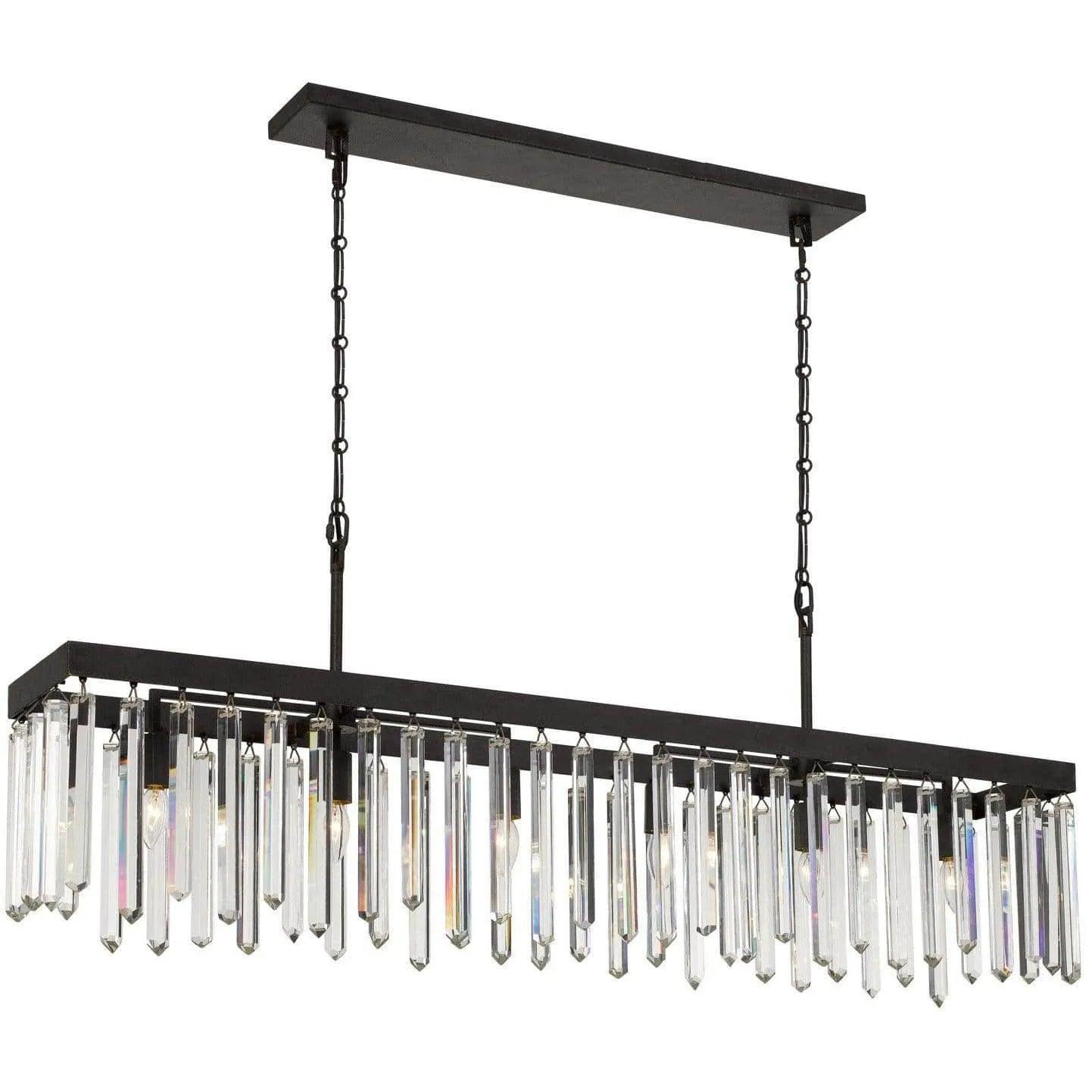 Crystorama - Hollis Six Light Chandelier - 8407-FB - Canada Light Shop