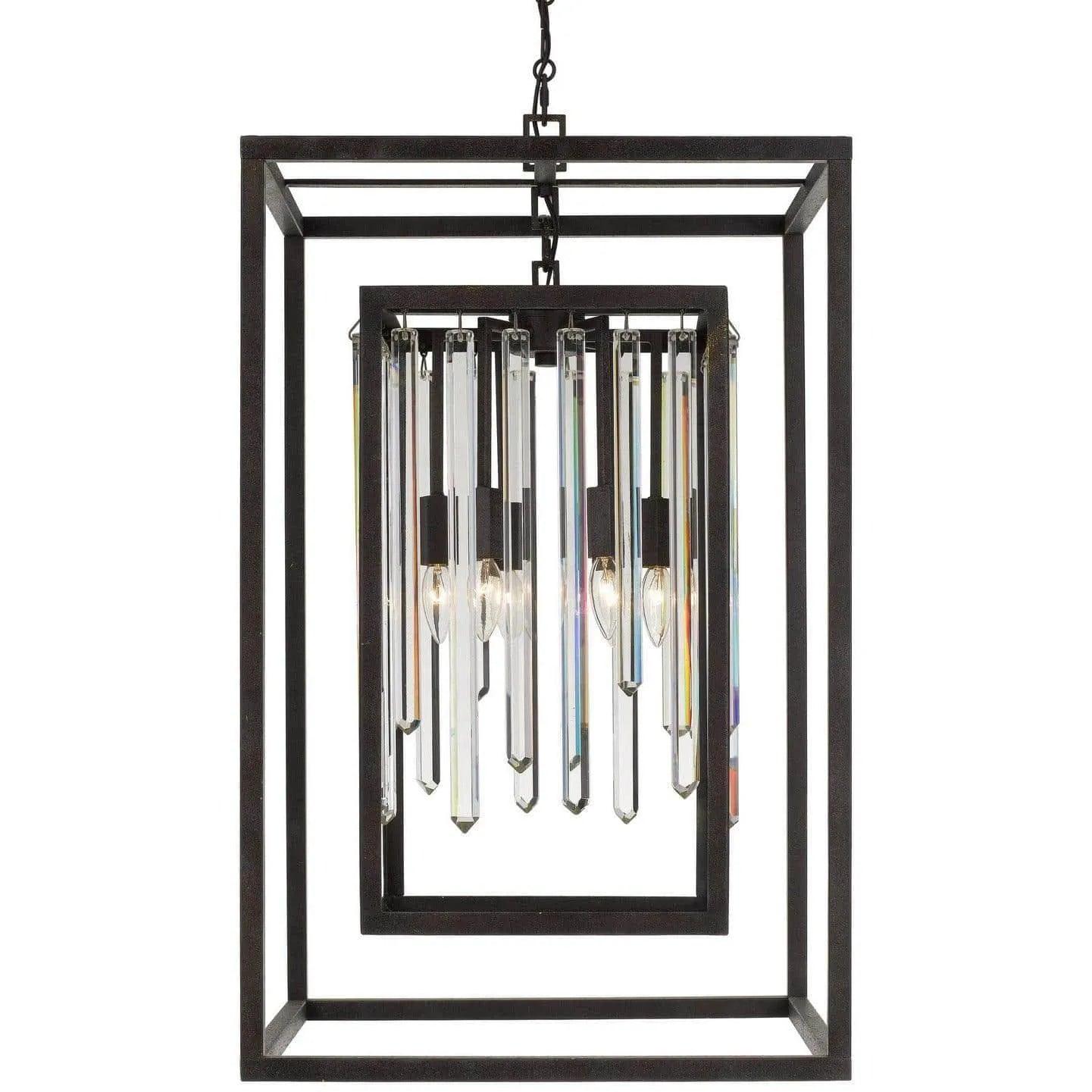 Crystorama - Hollis Six Light Chandelier - 8409-FB - Canada Light Shop