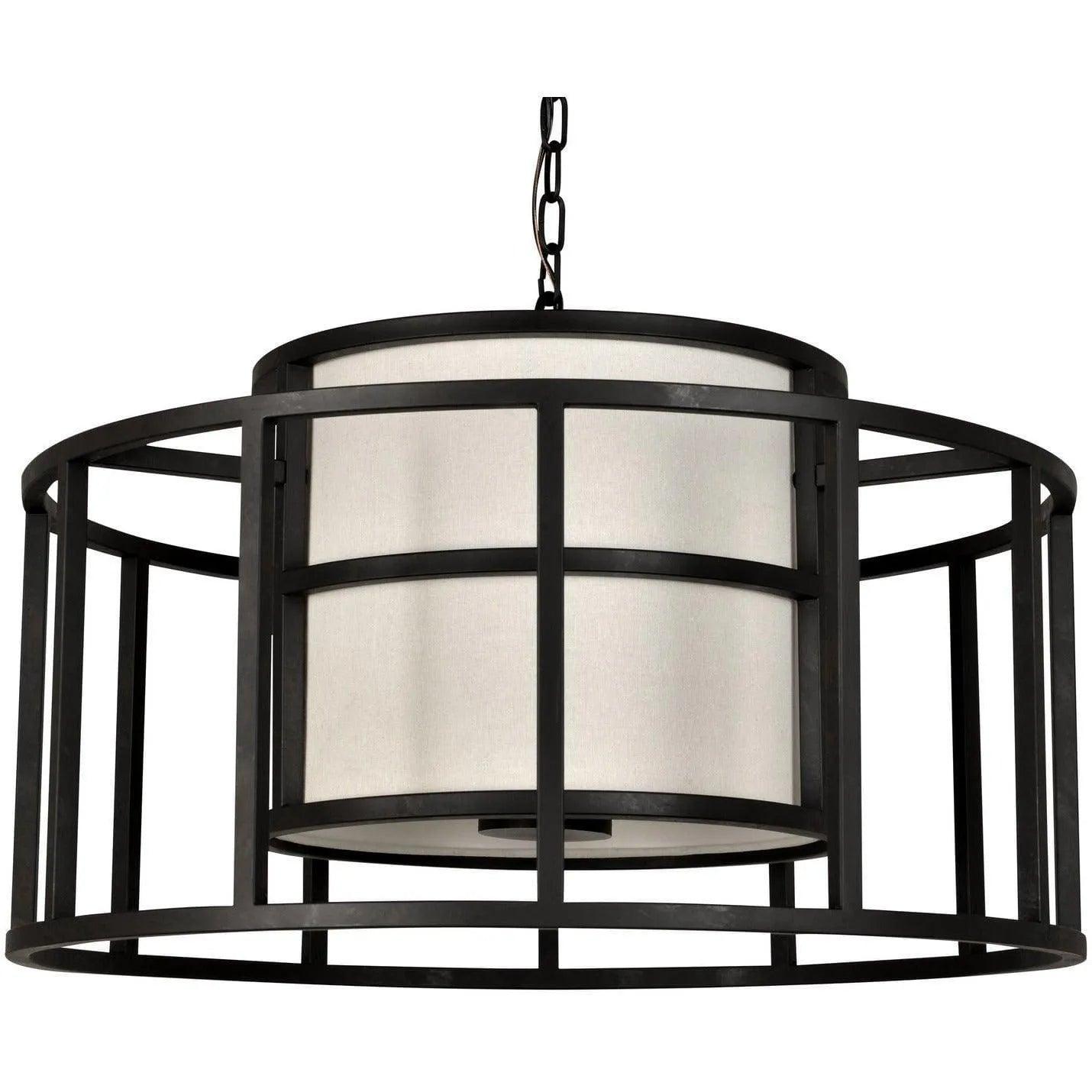 Crystorama - Hulton Five Light Chandelier - 9595-MK - Canada Light Shop