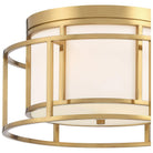 Crystorama - Hulton Two Light Ceiling Mount - 9590-LG - Canada Light Shop