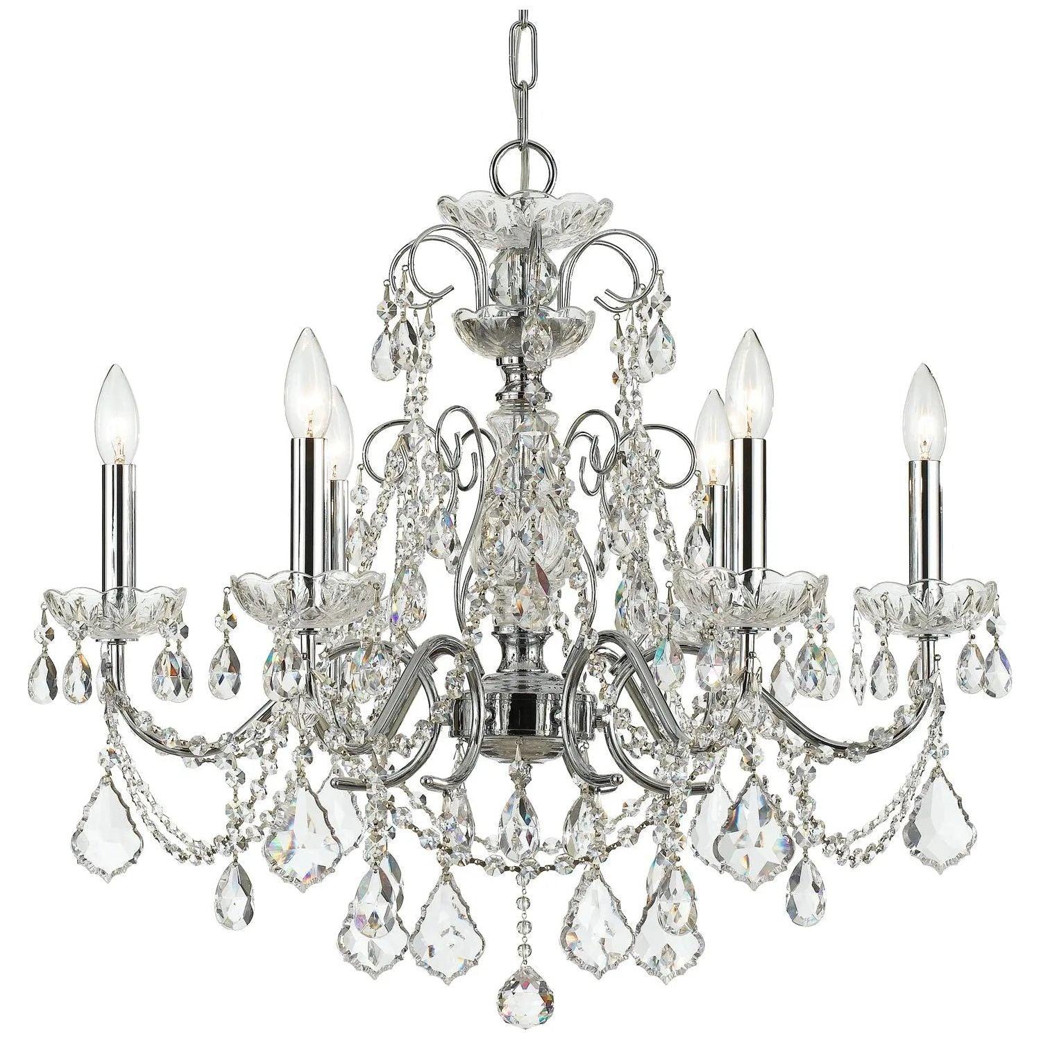 Crystorama - Imperial Chandelier - 3226-CH-CL-MWP - Canada Light Shop