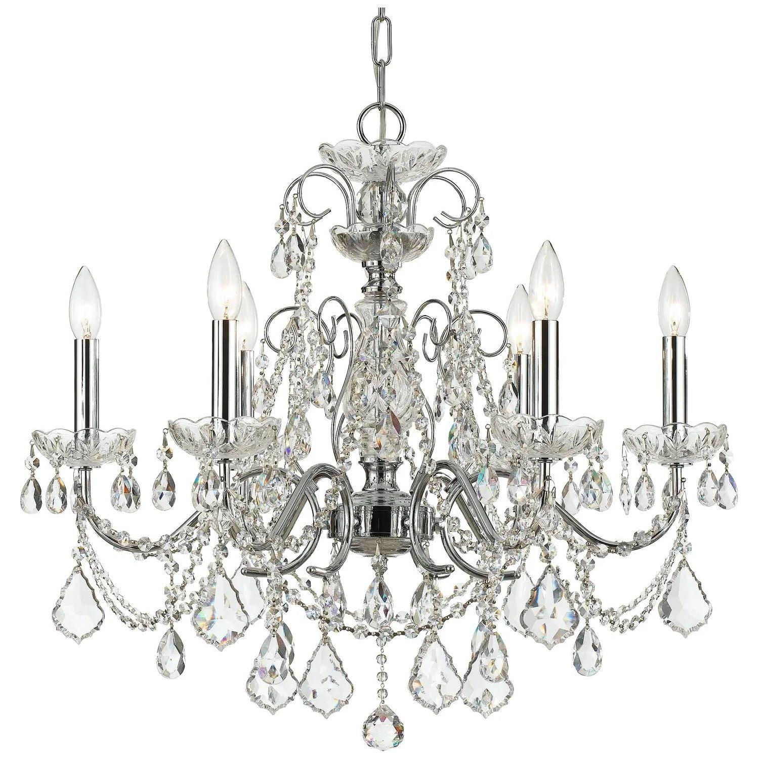 Crystorama - Imperial Chandelier - 3226-CH-CL-S - Canada Light Shop