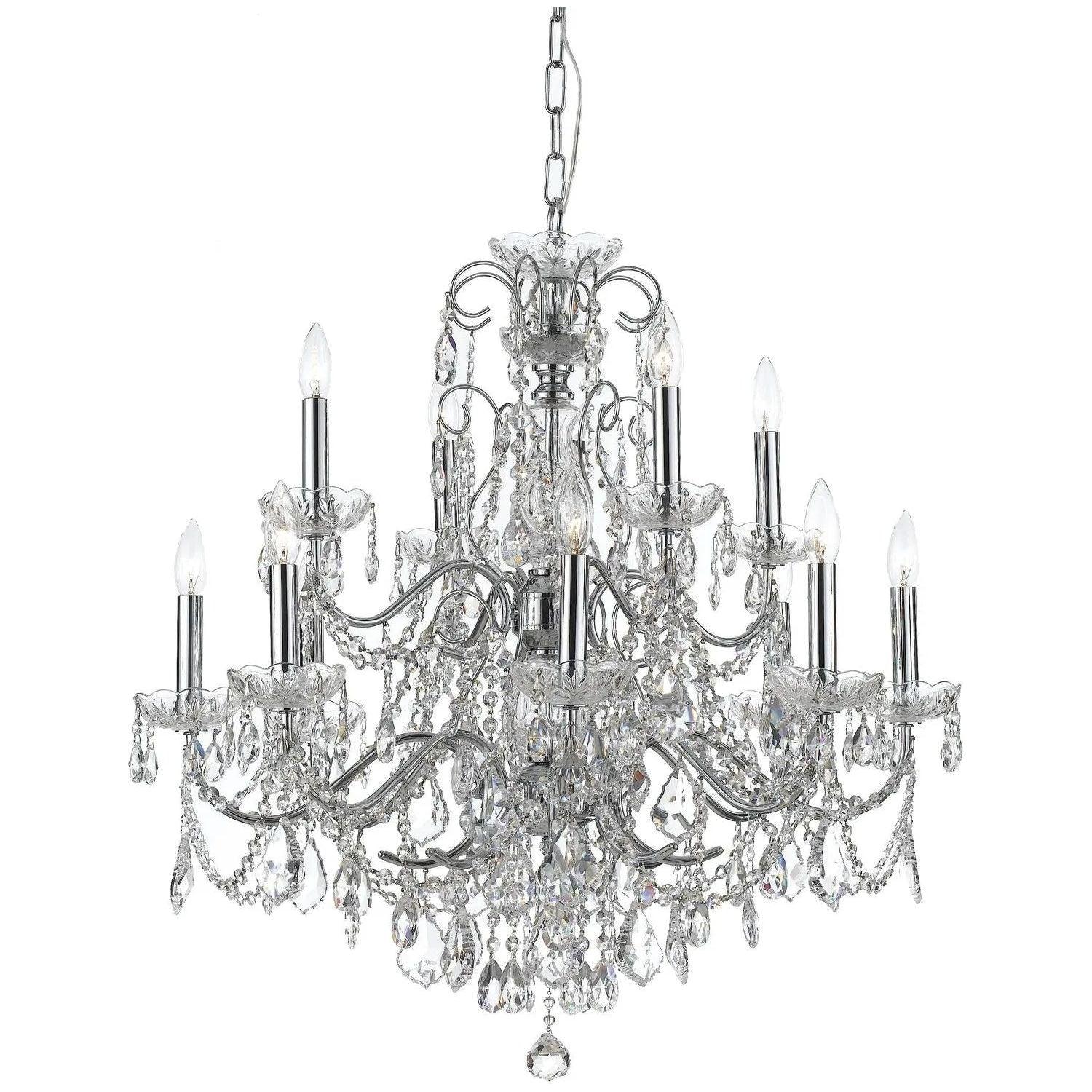 Crystorama - Imperial Chandelier - 3228-CH-CL-I - Canada Light Shop