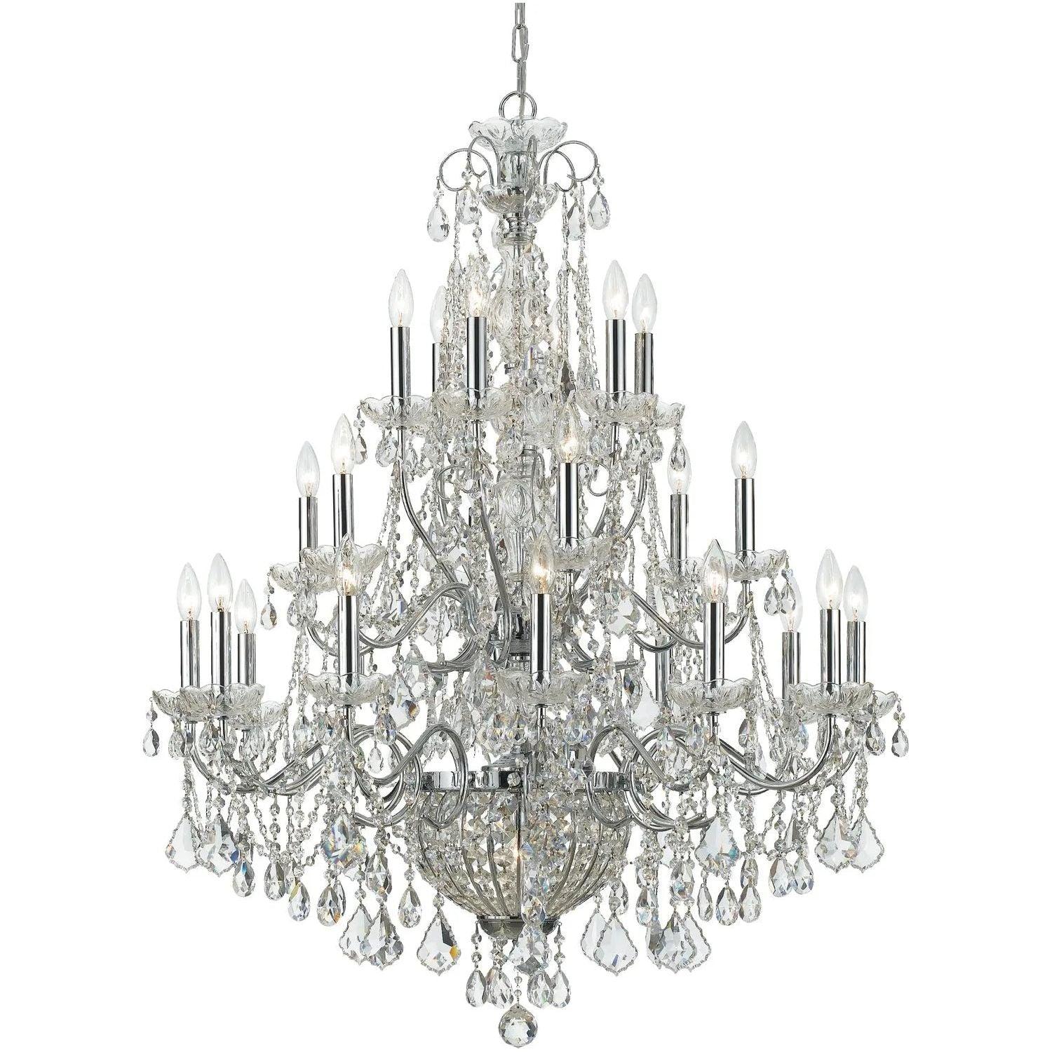 Crystorama - Imperial Chandelier - 3229-CH-CL-MWP - Canada Light Shop