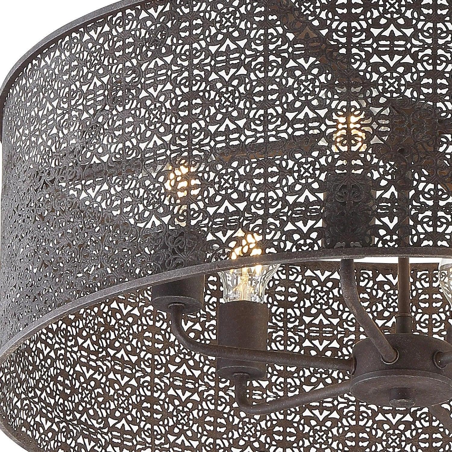 Crystorama - Jasmine Six Light Chandelier - JAS-A5016-FB - Canada Light Shop