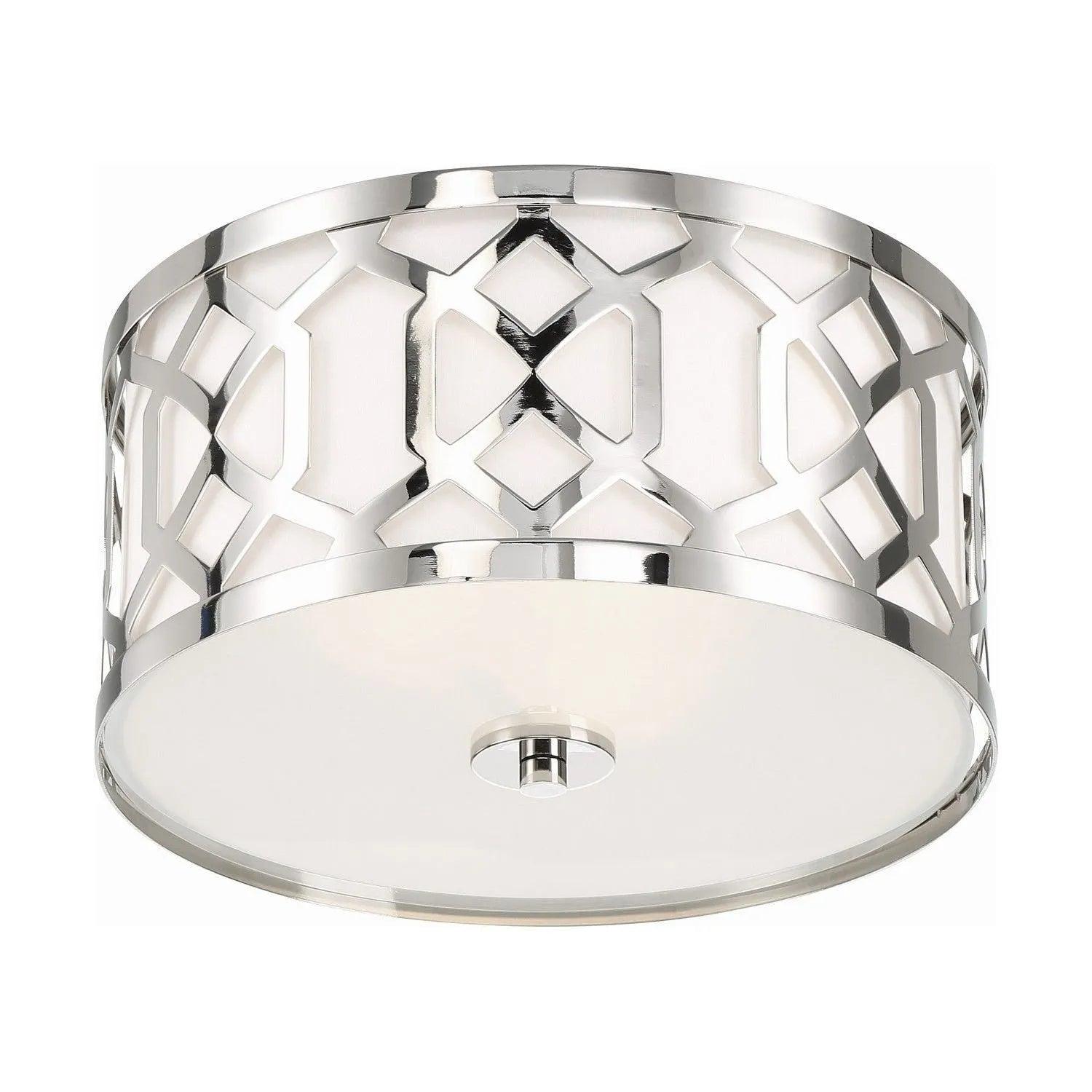 Crystorama - Jennings Three Light Ceiling Mount - 2263-AG - Canada Light Shop