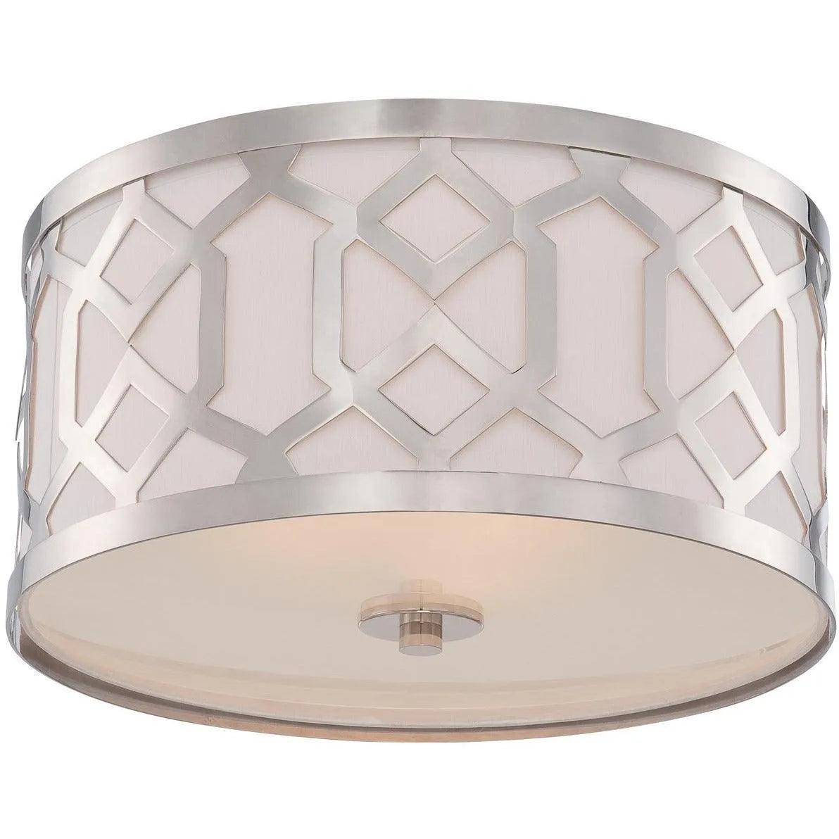 Crystorama - Jennings Three Light Ceiling Mount - 2263-PN - Canada Light Shop