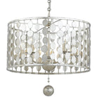 Crystorama - Layla Five Light Chandelier - 545-SA - Canada Light Shop