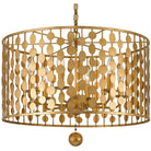 Crystorama - Layla Six Light Chandelier - 546-GA - Canada Light Shop